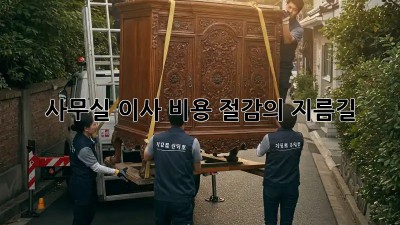 사무실 이사, 비용 절감의 지름길!